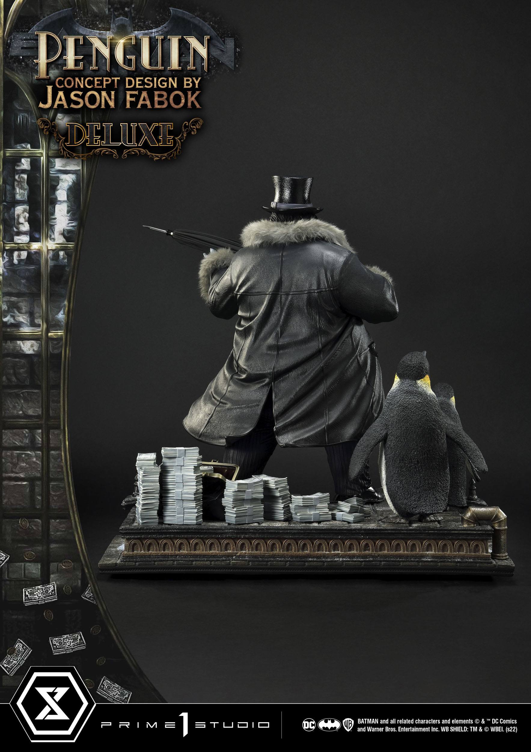 DC Comics Museum Masterline Statue 1/3 Penguin (Concept Design By Jason Fabok) Deluxe Bonus Version 63 cm