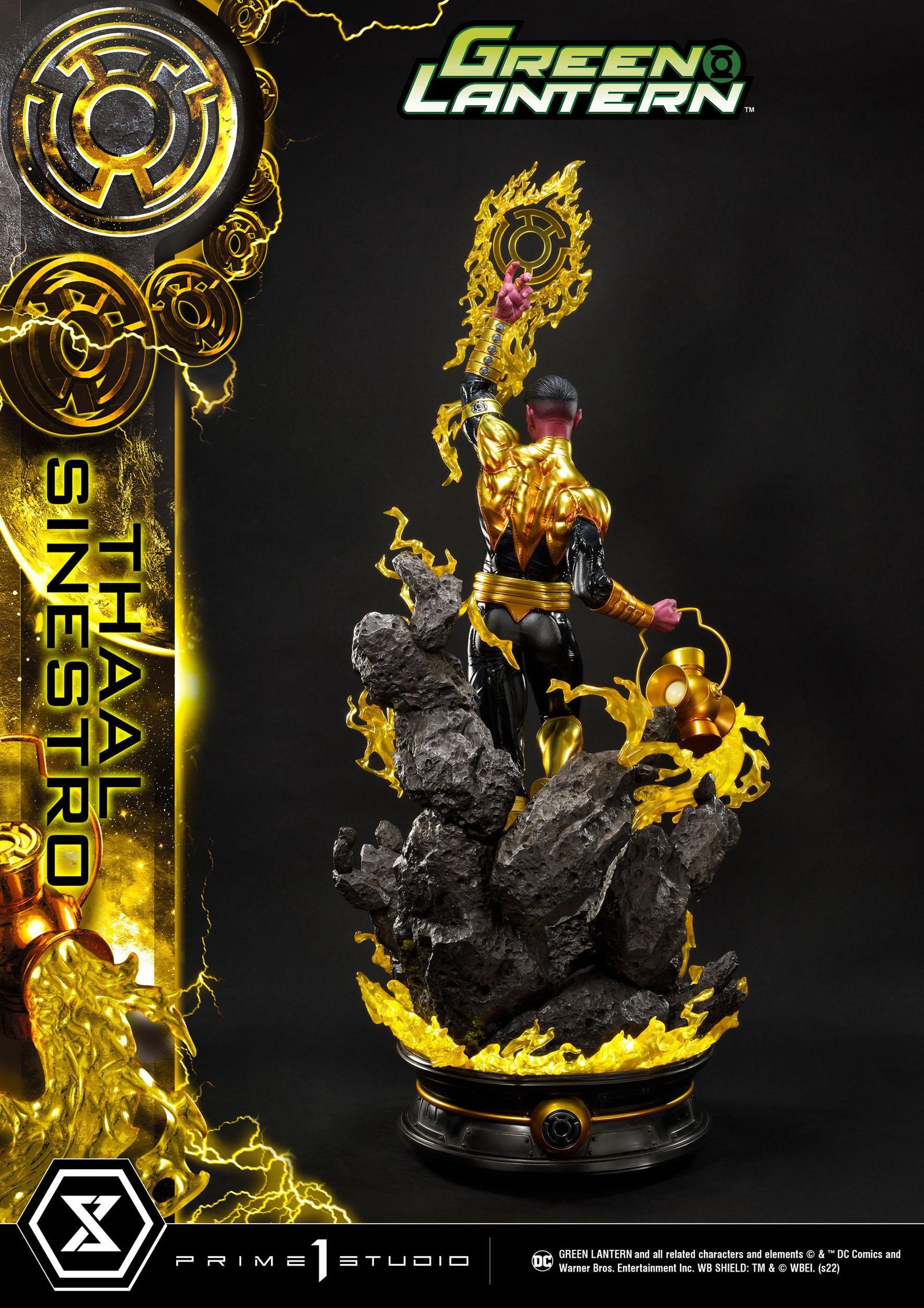 DC Comics Statue 1/3 Thaal Sinestro 111 cm