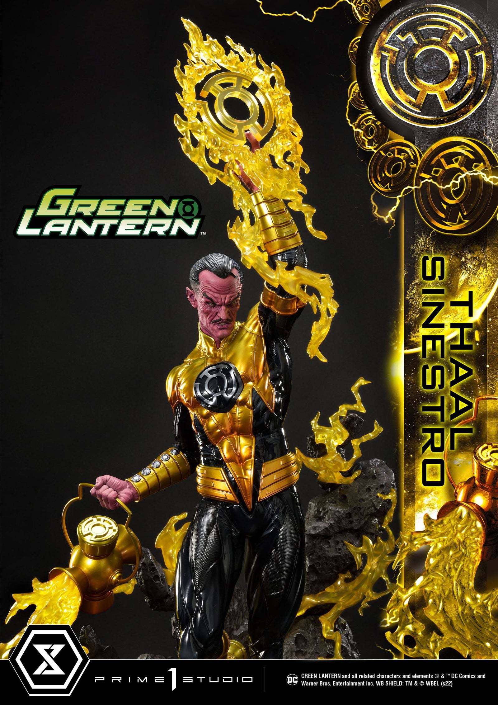 DC Comics Statue 1/3 Thaal Sinestro 111 cm