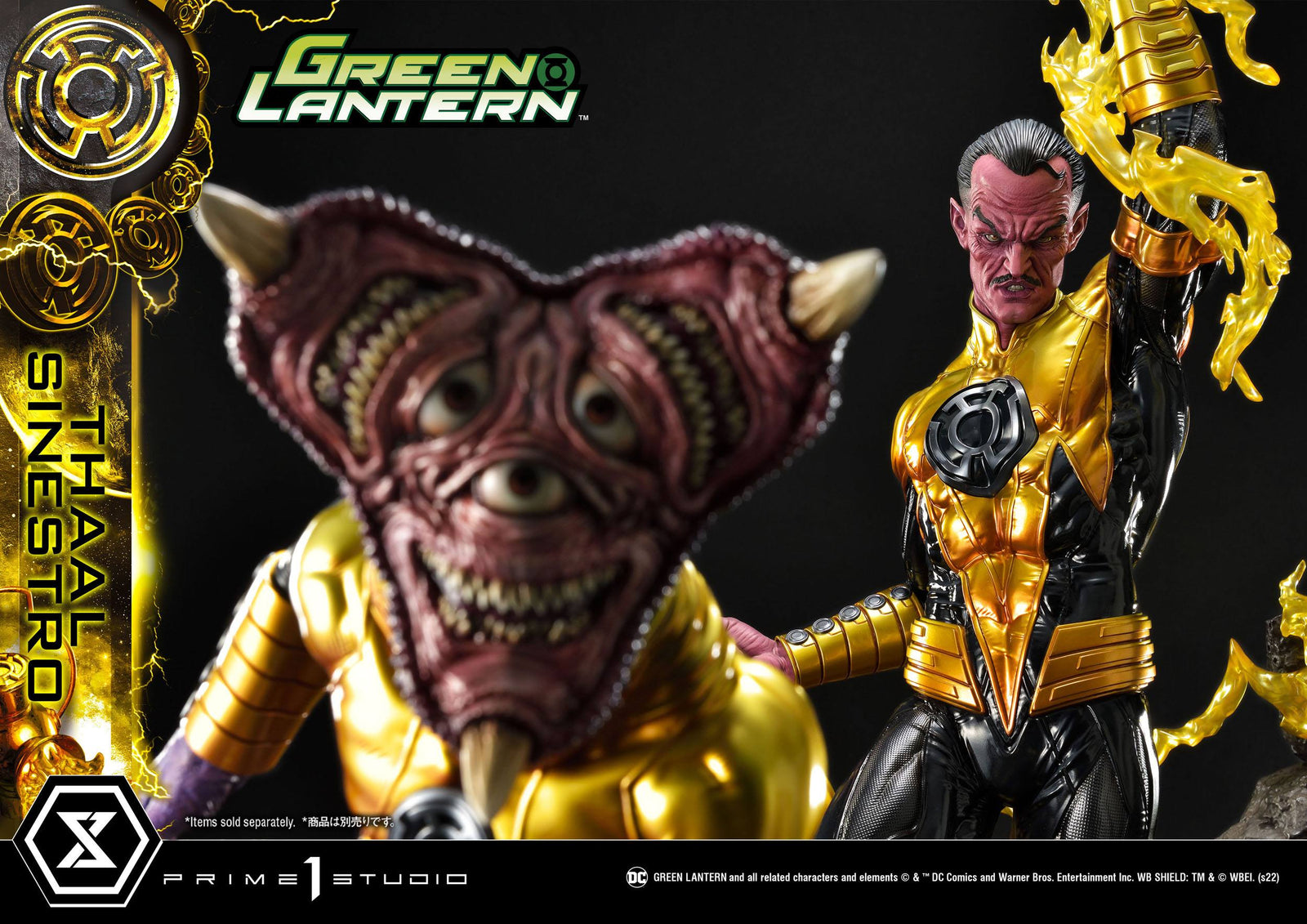 DC Comics Statue 1/3 Thaal Sinestro 111 cm