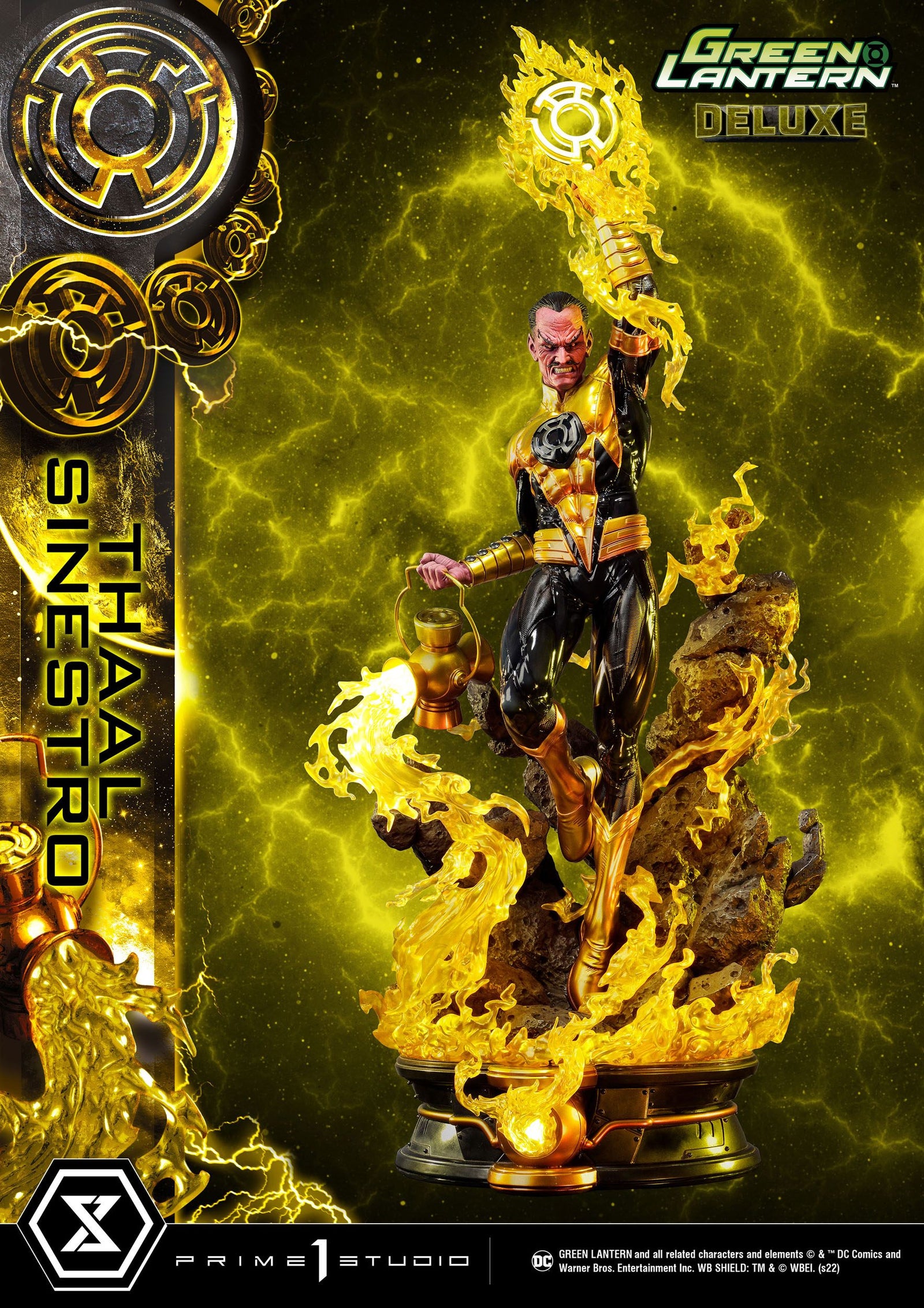 DC Comics Statue 1/3 Thaal Sinestro Deluxe Version 111 cm