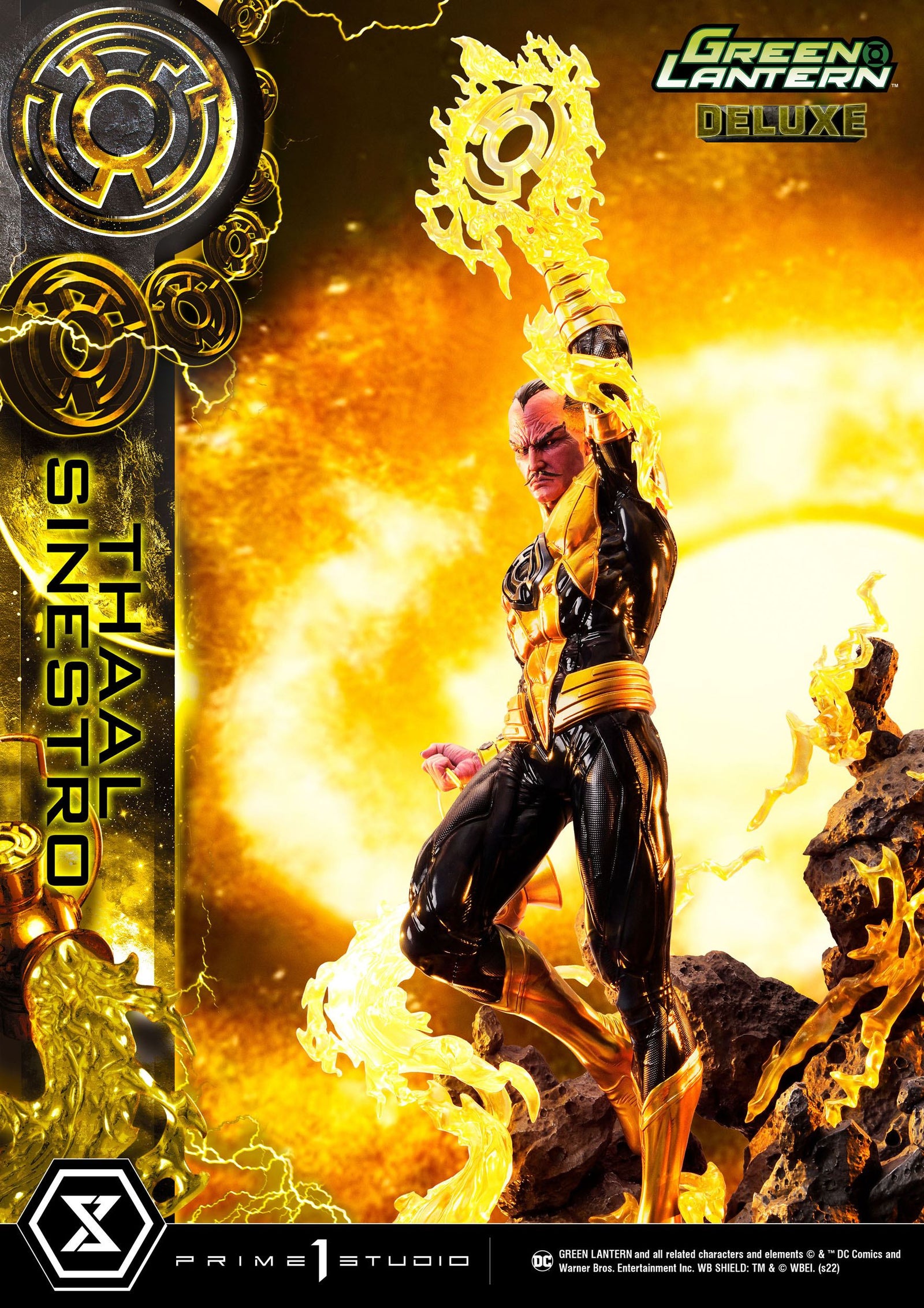 DC Comics Statue 1/3 Thaal Sinestro Deluxe Version 111 cm