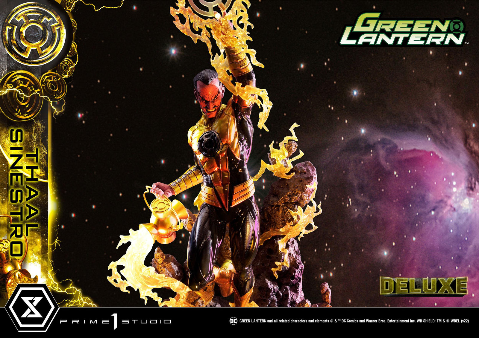 DC Comics Statue 1/3 Thaal Sinestro Deluxe Version 111 cm