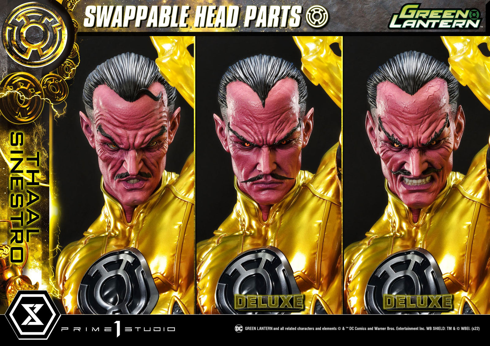 DC Comics Statue 1/3 Thaal Sinestro Deluxe Version 111 cm