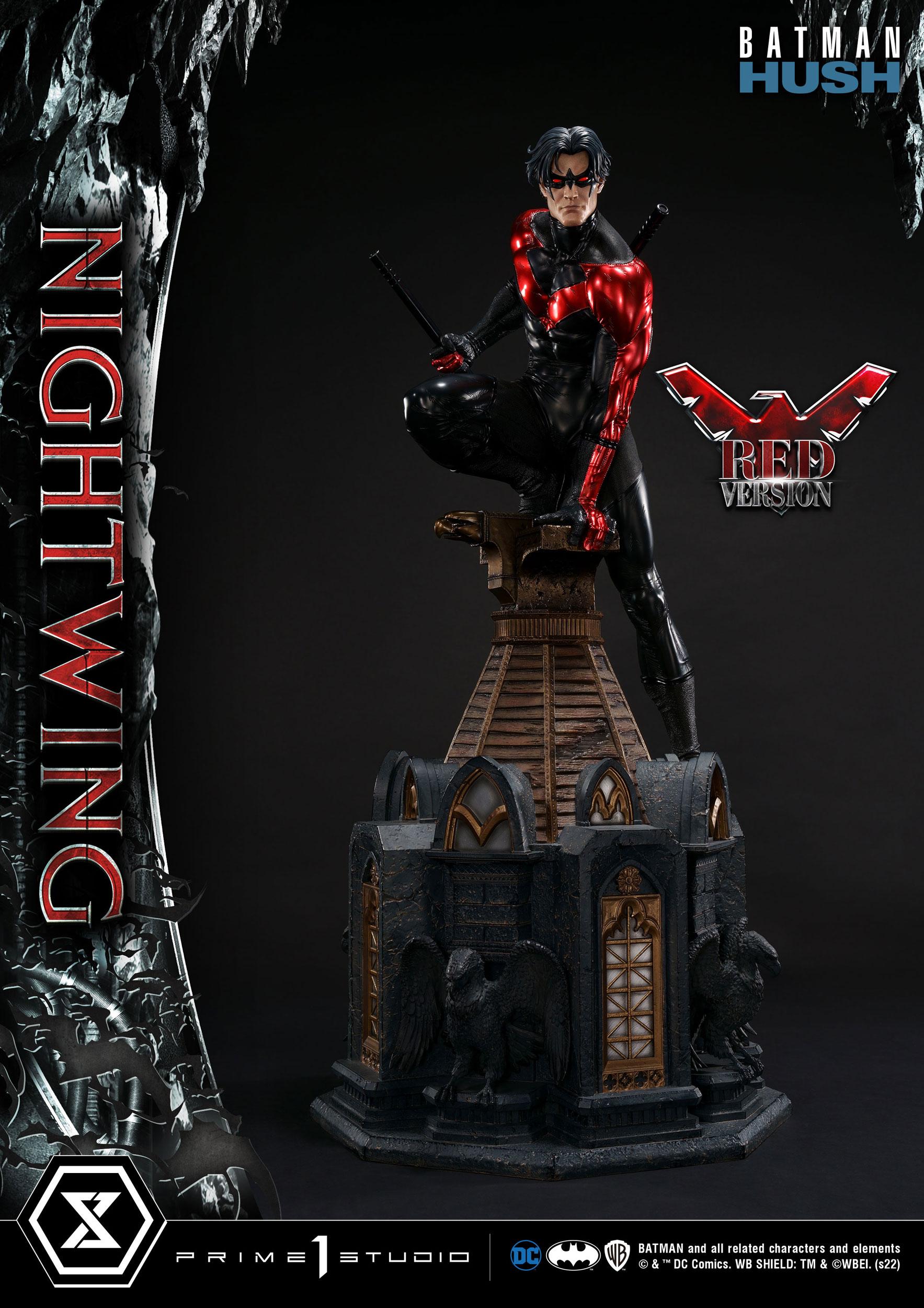 Batman Hush Statue Nightwing Red Version 87 cm