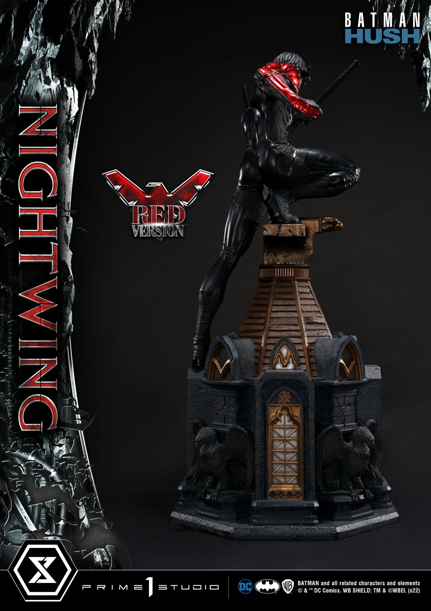 Batman Hush Statue Nightwing Red Version 87 cm