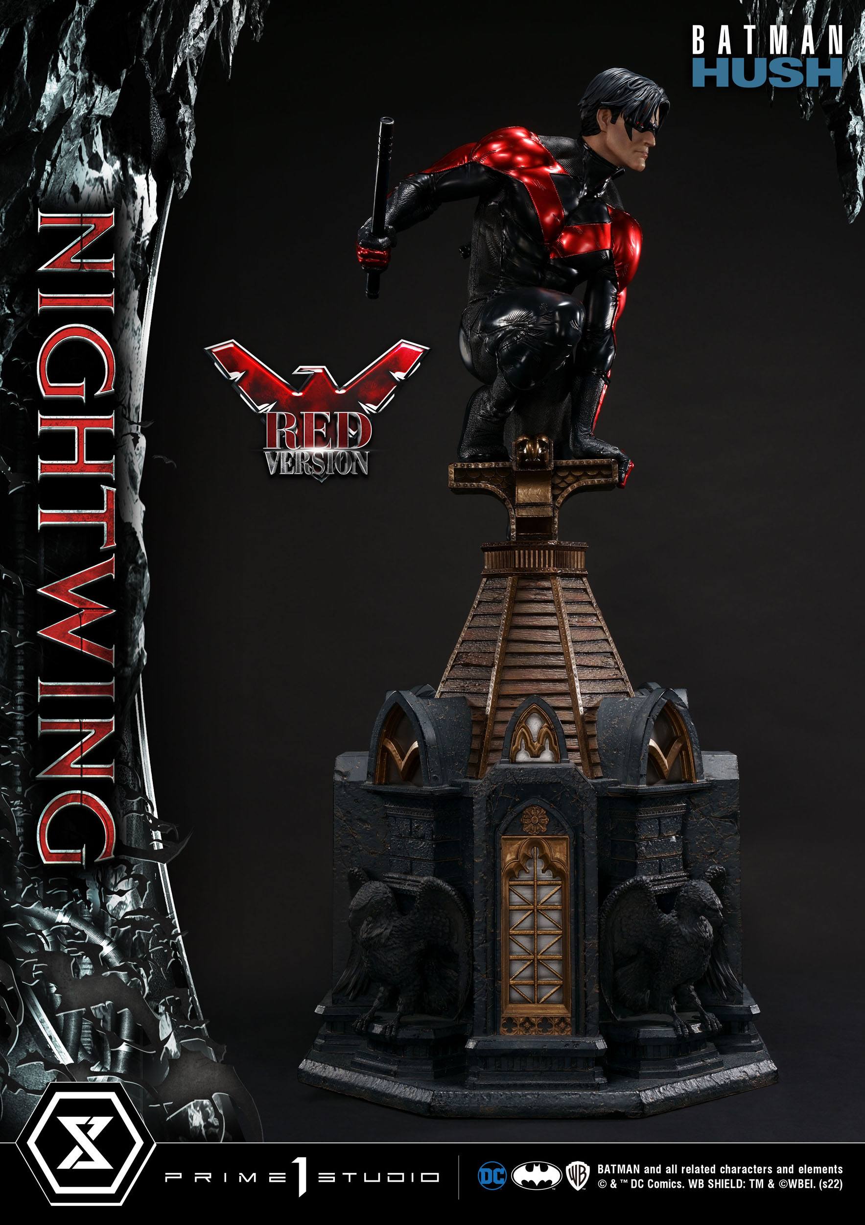 Batman Hush Statue Nightwing Red Version 87 cm