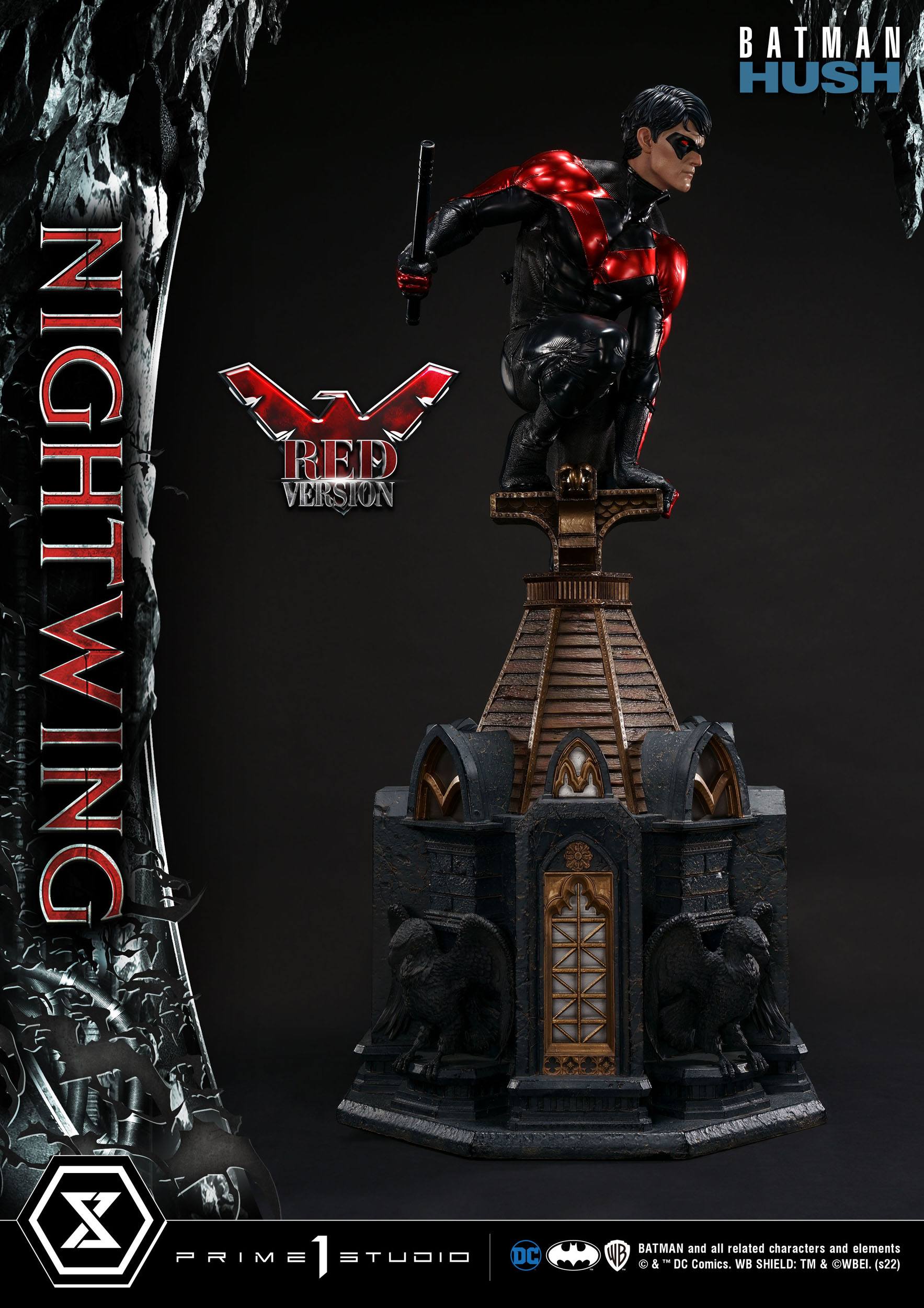 Batman Hush Statue Nightwing Red Version 87 cm