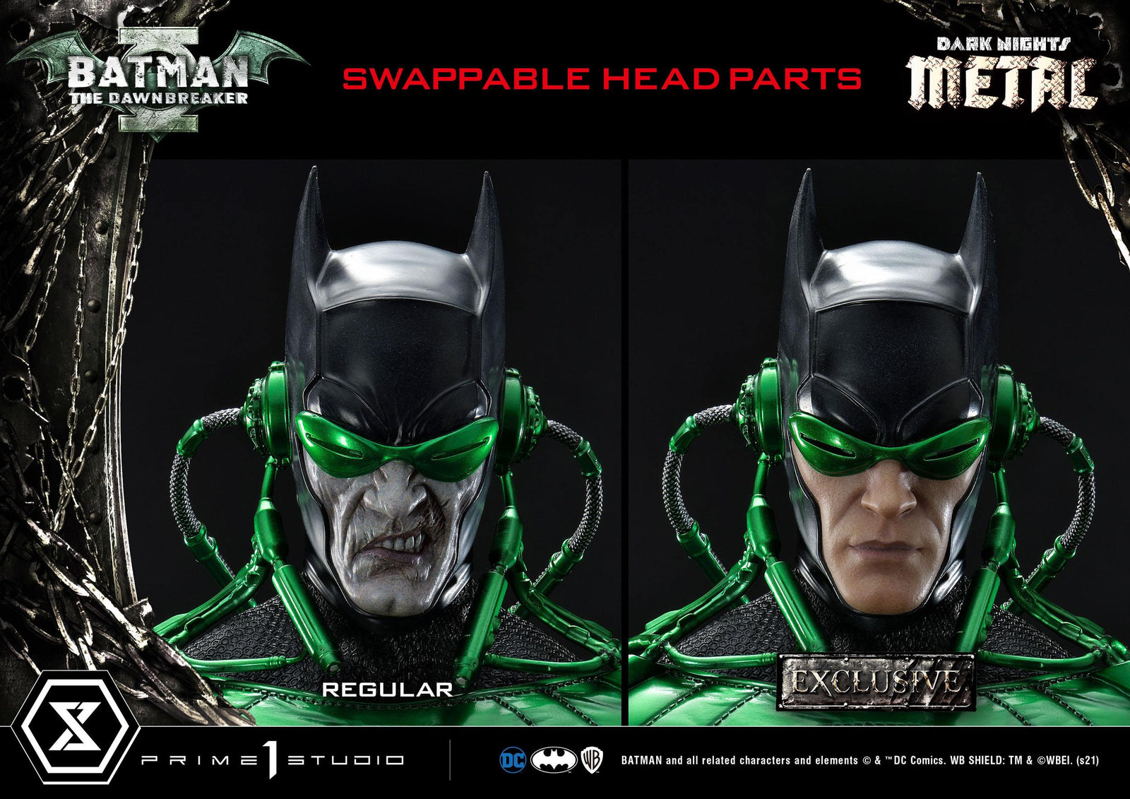 Dark Nights: Metal Statues 1/3 The Dawnbreaker & The Dawnbreaker Exclusive 89 cm Assortment