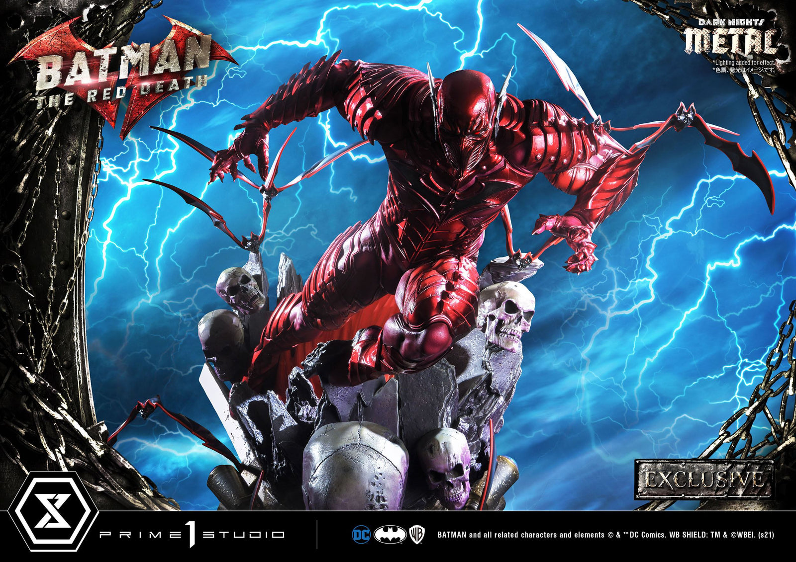 Dark Nights: Metal Statues 1/3 The Red Death & The Red Death Exclusive 75 cm Assortment
