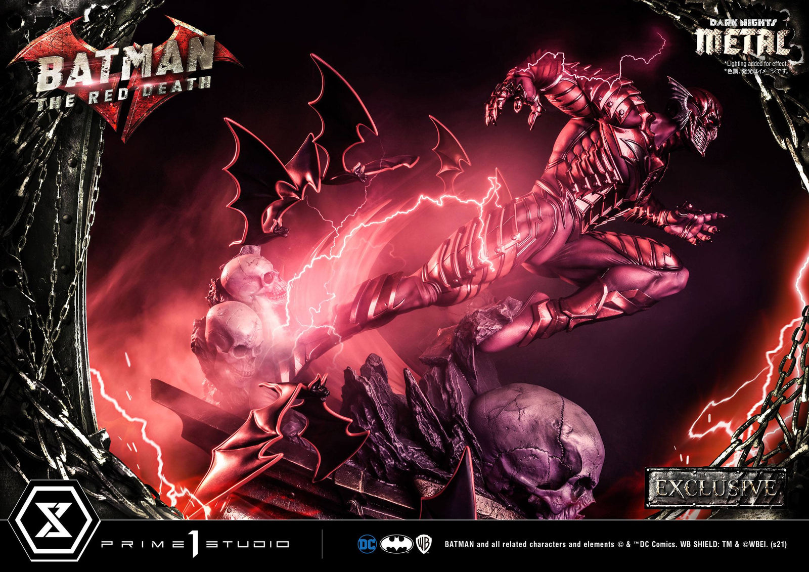Dark Nights: Metal Statues 1/3 The Red Death & The Red Death Exclusive 75 cm Assortment