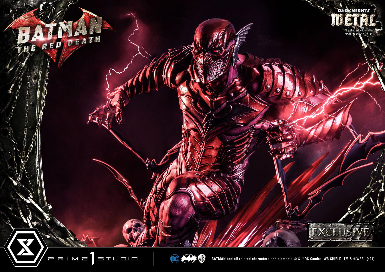Dark Nights: Metal Statues 1/3 The Red Death & The Red Death Exclusive 75 cm Assortment