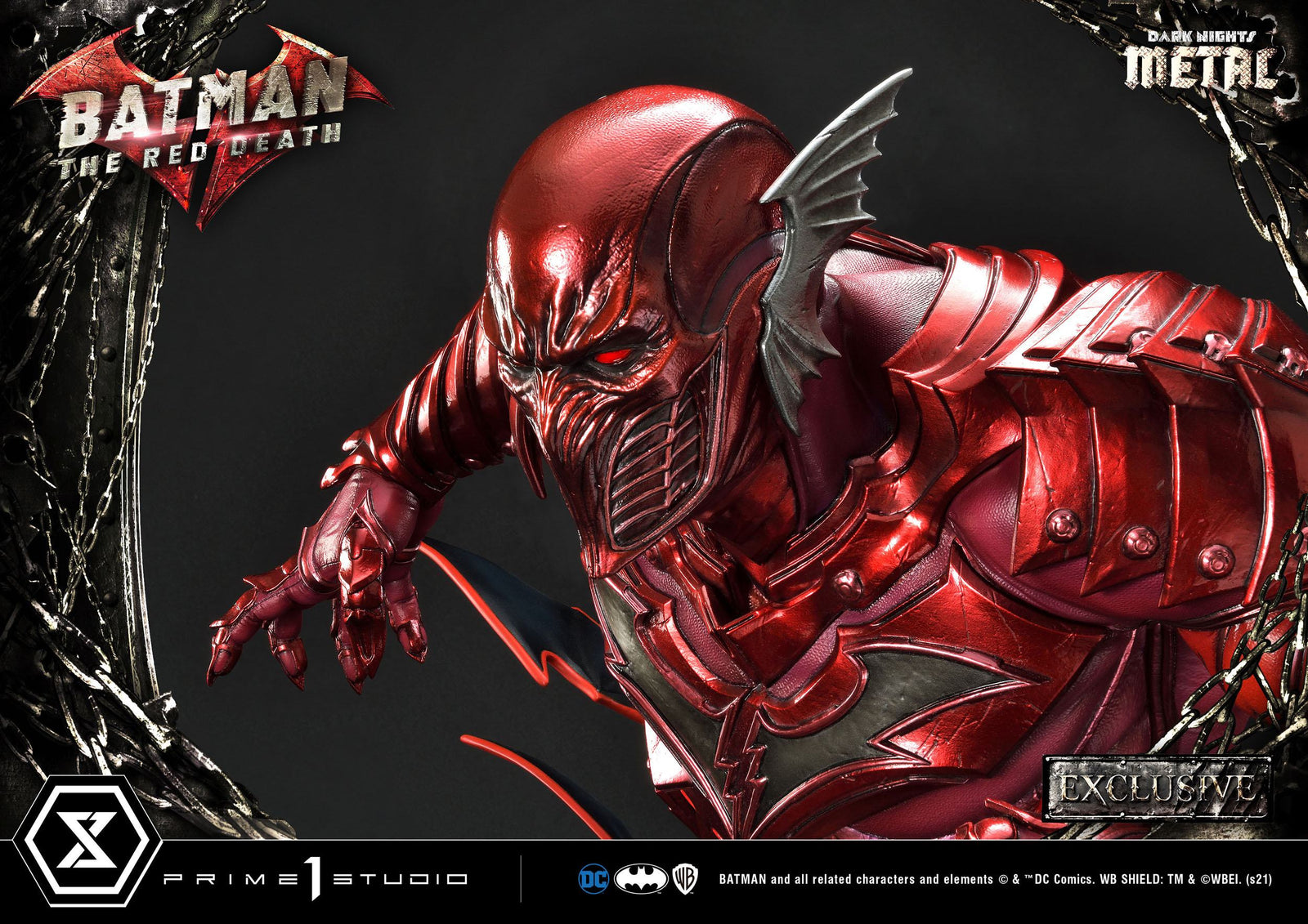 Dark Nights: Metal Statues 1/3 The Red Death & The Red Death Exclusive 75 cm Assortment