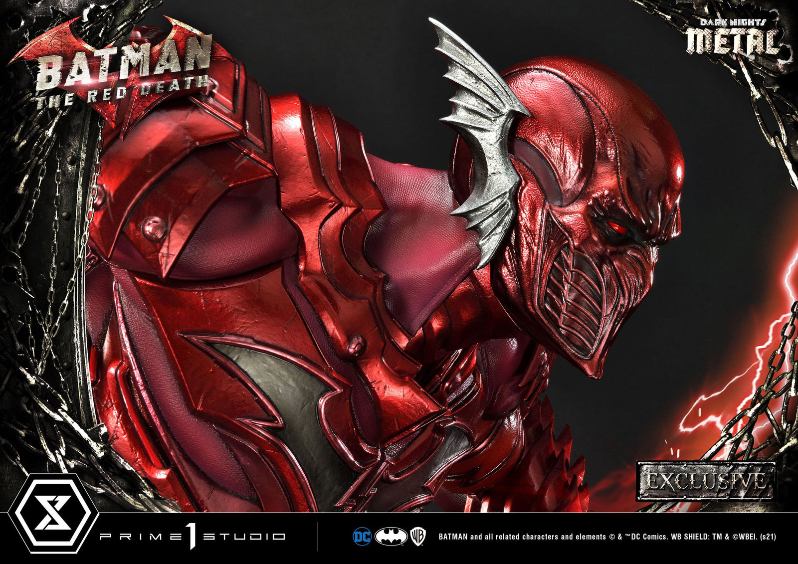 Dark Nights: Metal Statues 1/3 The Red Death & The Red Death Exclusive 75 cm Assortment