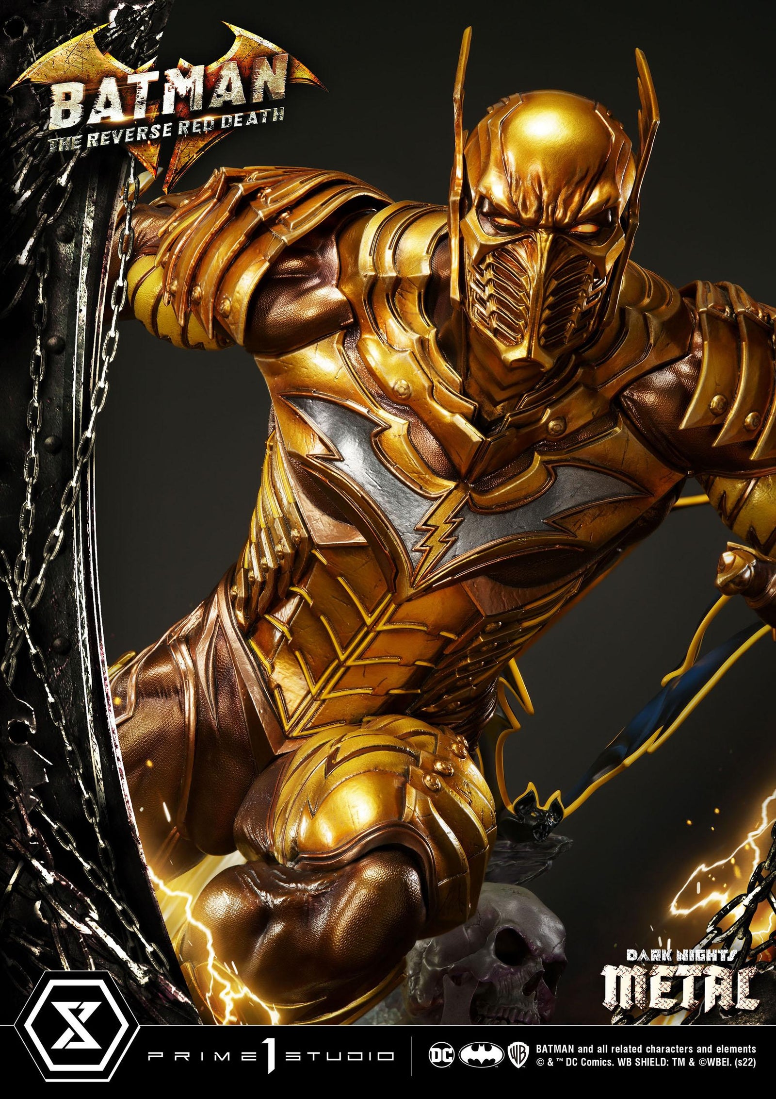 Dark Nights: Metal Statue 1/3 The Red Death Limited Version 75 cm
