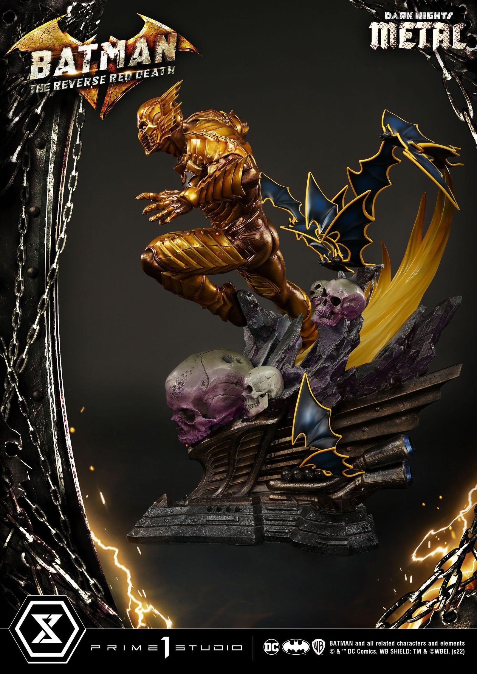 Dark Nights: Metal Statue 1/3 The Red Death Limited Version 75 cm
