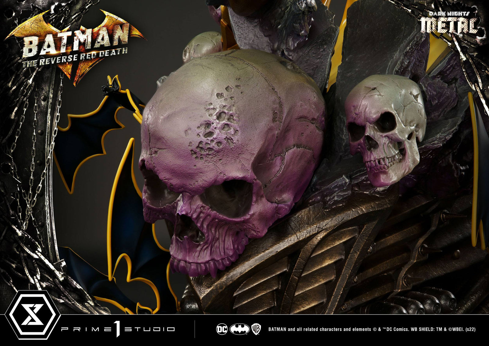 Dark Nights: Metal Statue 1/3 The Red Death Limited Version 75 cm