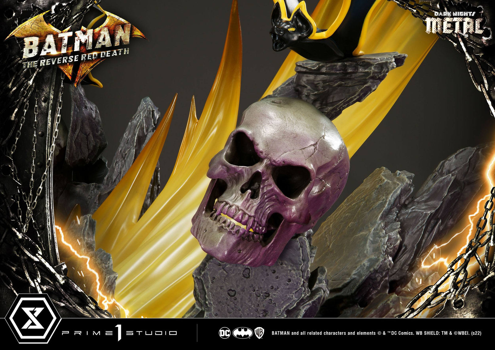 Dark Nights: Metal Statue 1/3 The Red Death Limited Version 75 cm