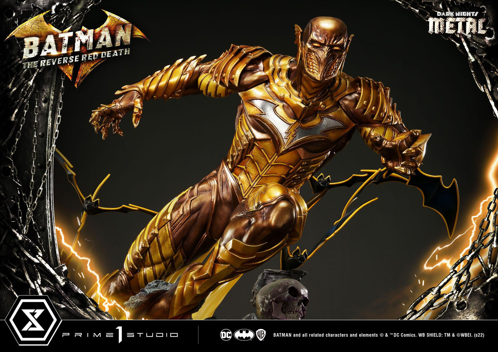 Dark Nights: Metal Statue 1/3 The Red Death Limited Version 75 cm