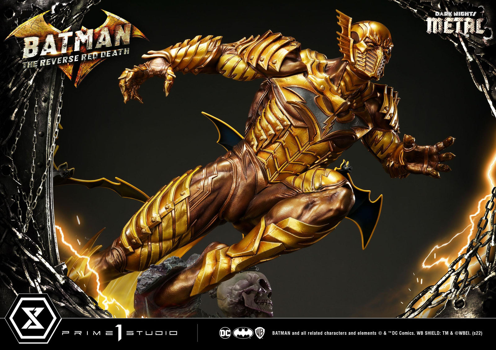 Dark Nights: Metal Statue 1/3 The Red Death Limited Version 75 cm