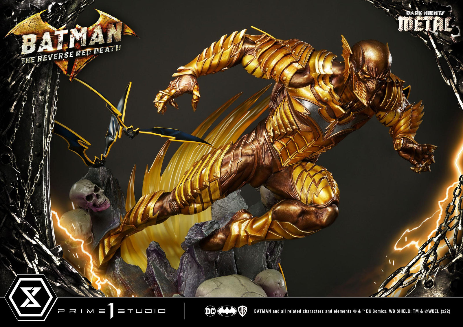 Dark Nights: Metal Statue 1/3 The Red Death Limited Version 75 cm