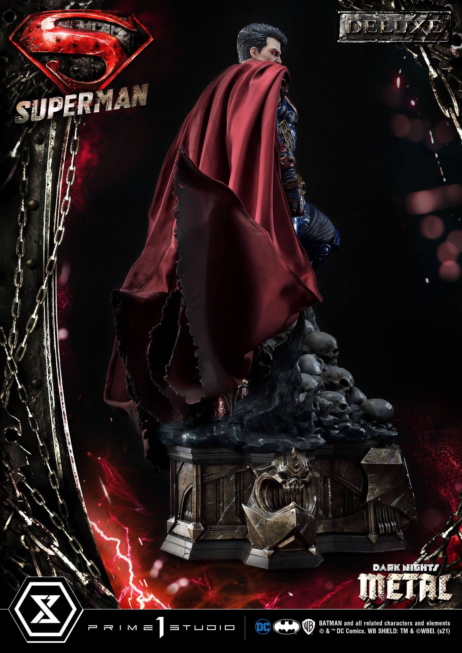 DC Comics Statue 1/3 Superman Deluxe Bonus Ver. 88 cm