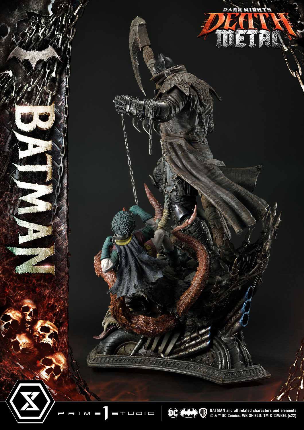Dark Knights: Metal Statue 1/3 Death Metal Batman 105 cm