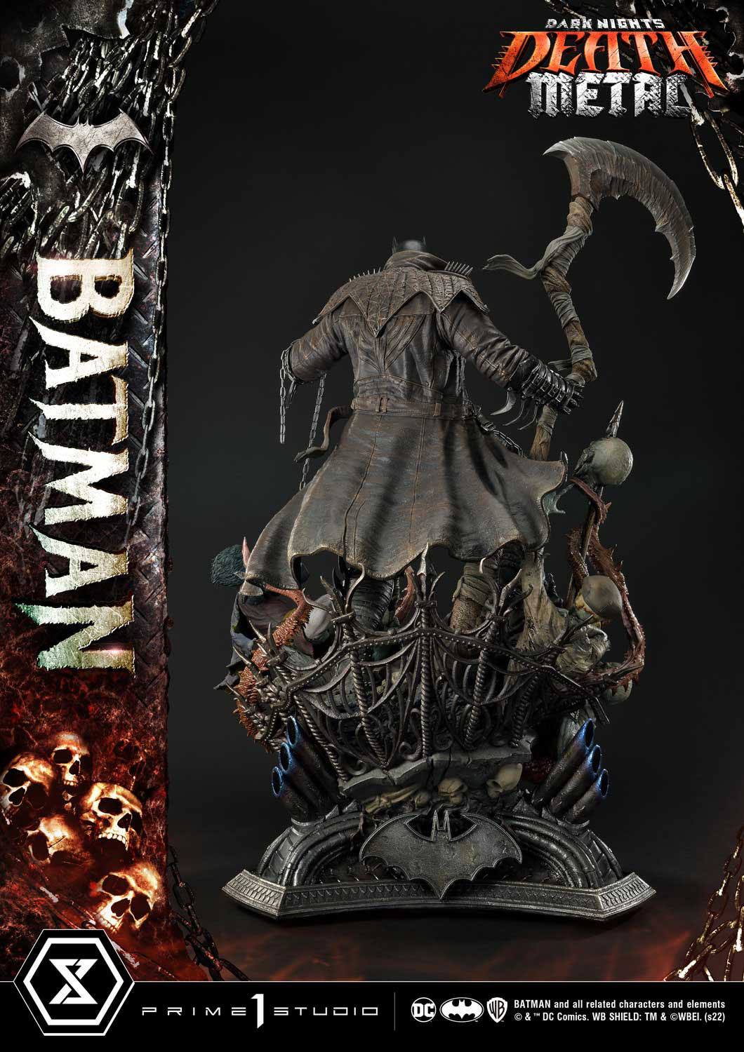 Dark Knights: Metal Statue 1/3 Death Metal Batman 105 cm