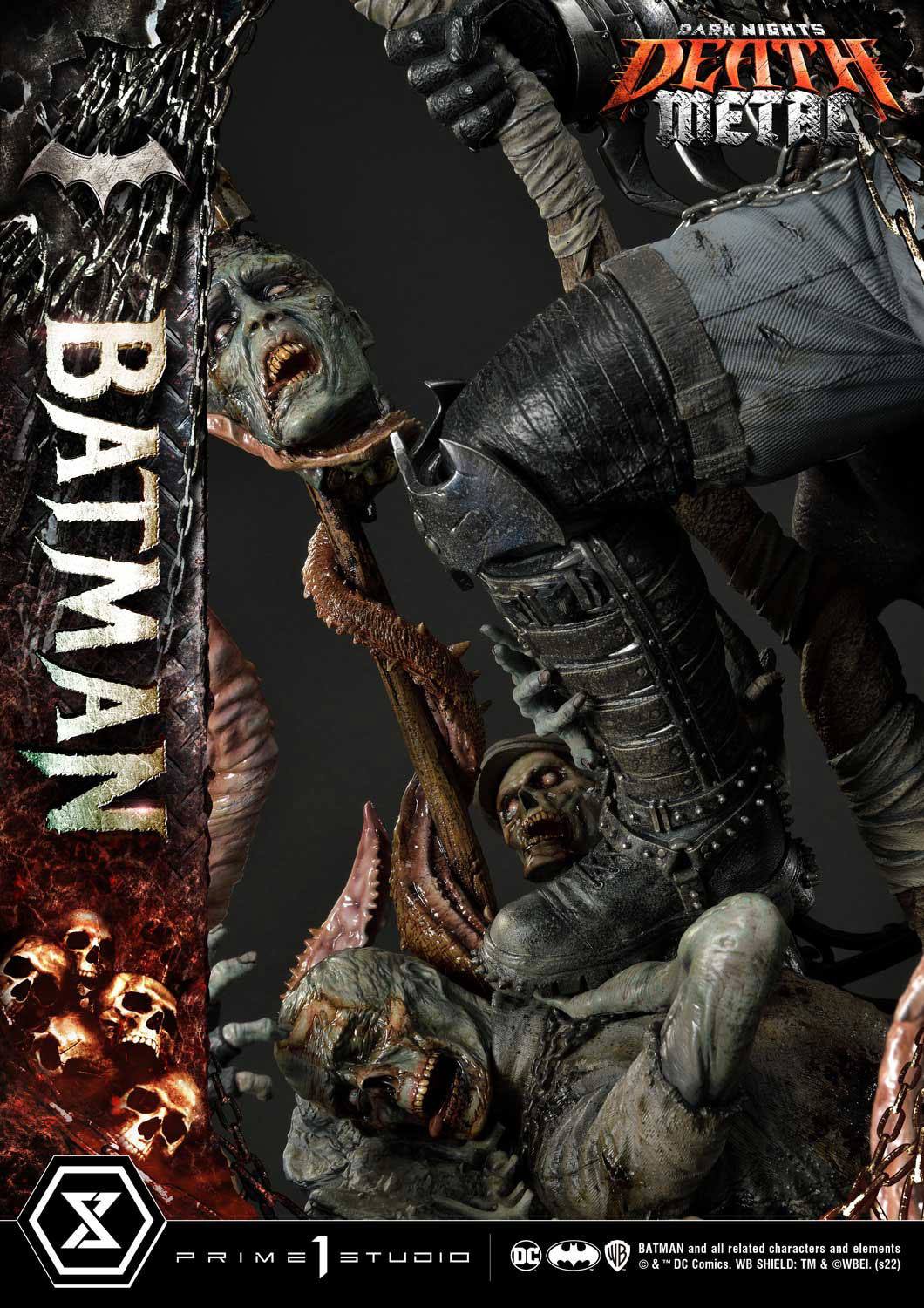 Dark Knights: Metal Statue 1/3 Death Metal Batman 105 cm