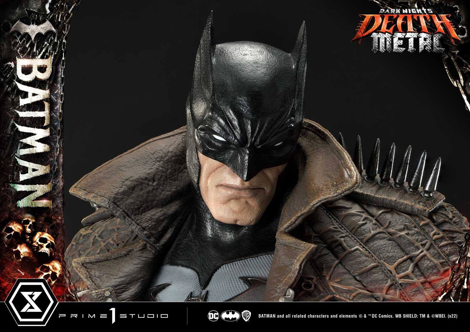 Dark Knights: Metal Statue 1/3 Death Metal Batman 105 cm