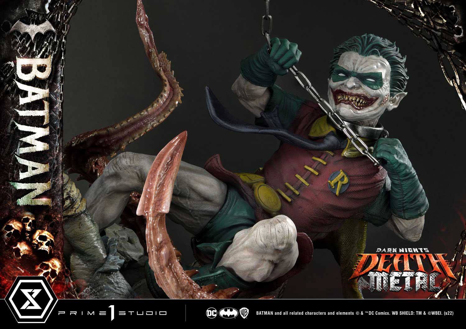 Dark Knights: Metal Statue 1/3 Death Metal Batman 105 cm