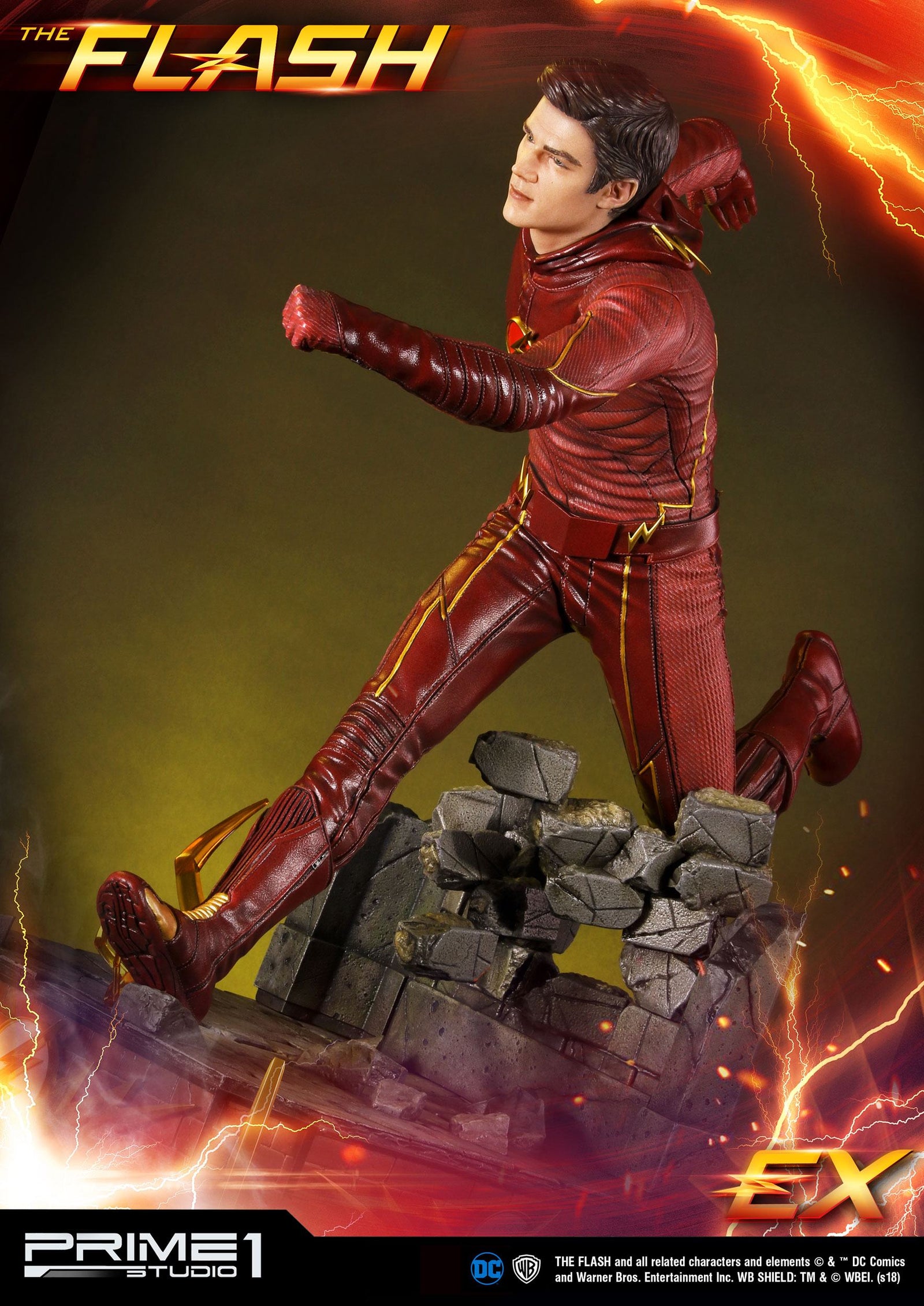 The Flash Statues Flash & Flash Exclusive 69 cm