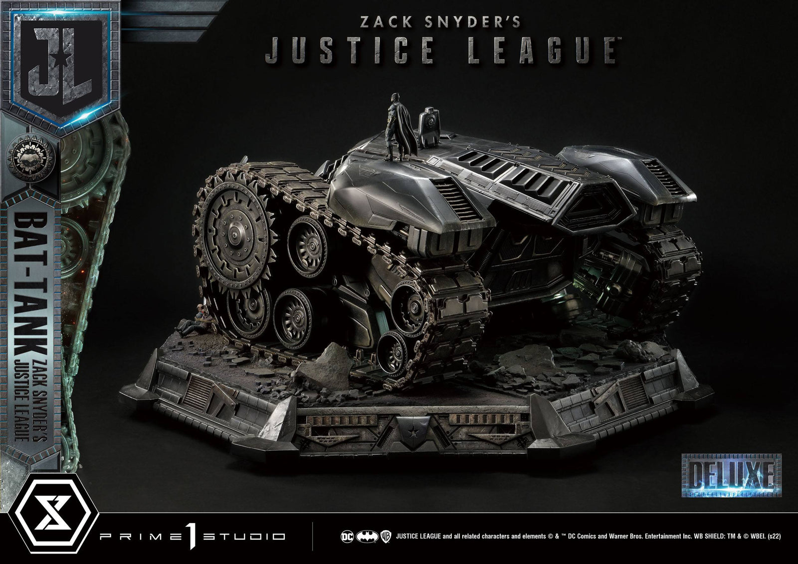 Zack Snyder's Justice League Museum Masterline Diorama Bat-Tank Deluxe Version 36 cm