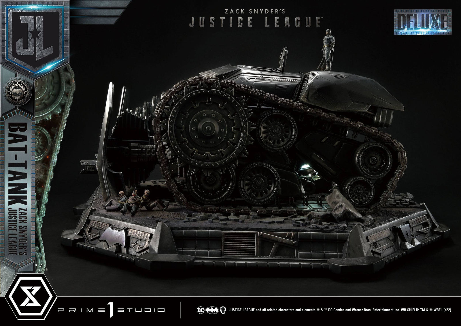Zack Snyder's Justice League Museum Masterline Diorama Bat-Tank Deluxe Version 36 cm