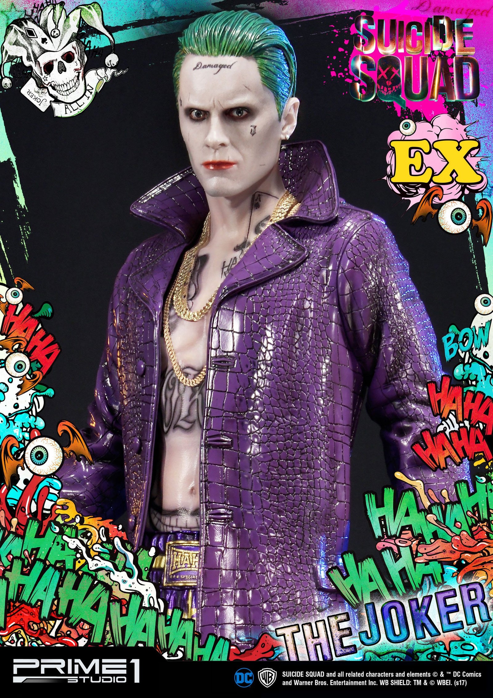 Suicide Squad Statue 1/3 The Joker Exclusive 74 cm