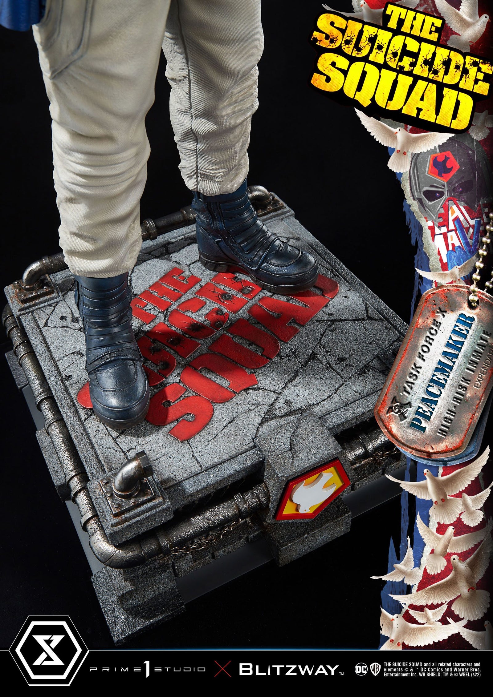 The Suicide Squad Statue 1/3 Peacemaker Bonus Version 79 cm