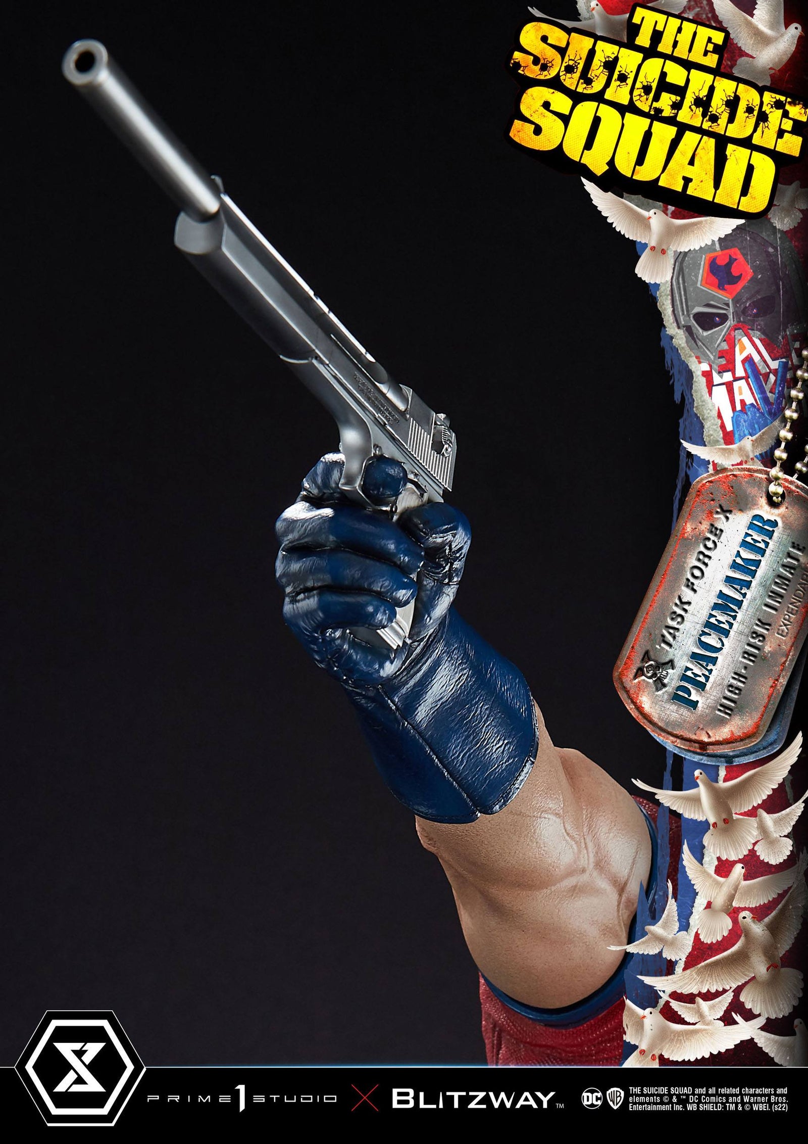 The Suicide Squad Statue 1/3 Peacemaker Bonus Version 79 cm