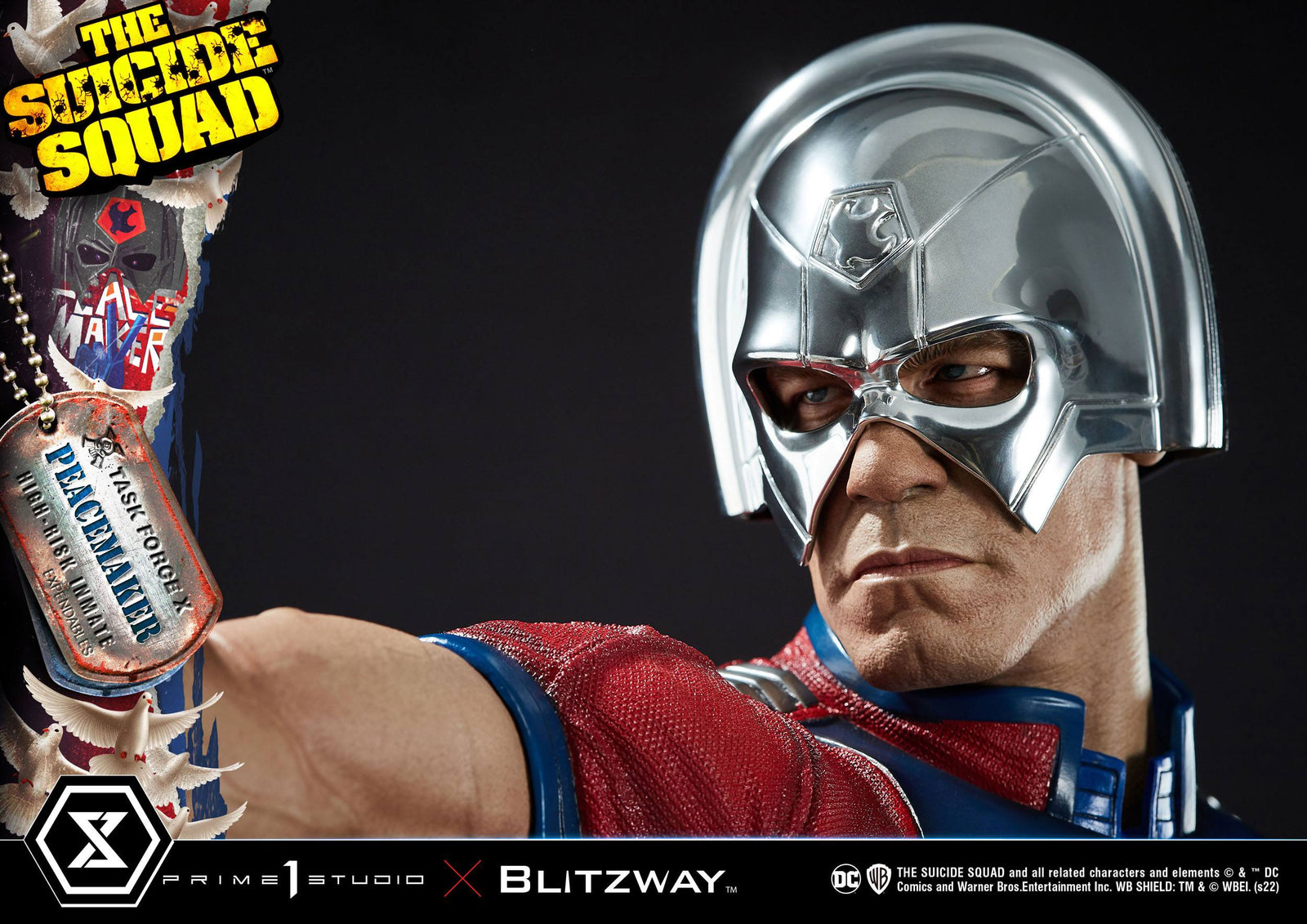 The Suicide Squad Statue 1/3 Peacemaker Bonus Version 79 cm