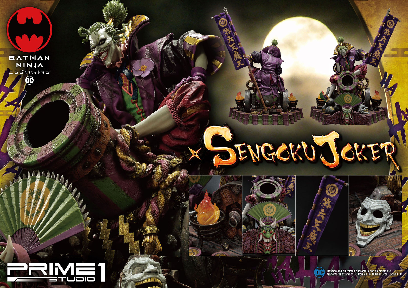 Batman Ninja Statue Sengoku Joker 71 cm