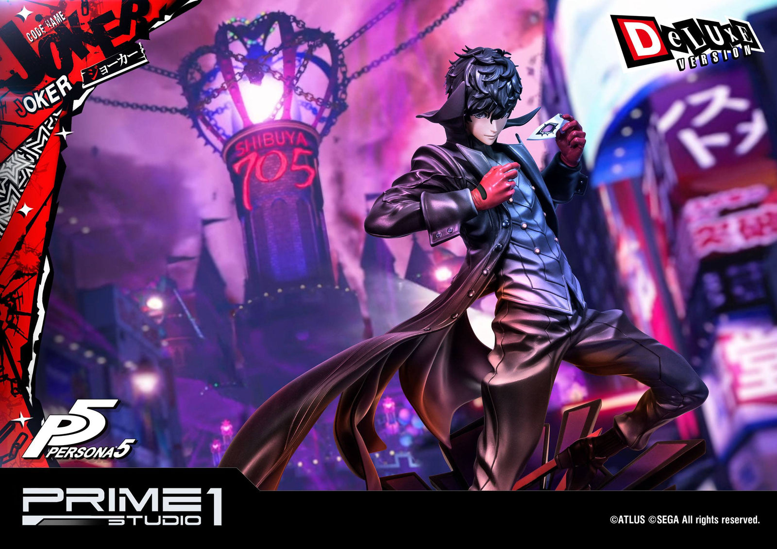 Persona 5 Statue Protagonist Joker Deluxe Version 52 cm
