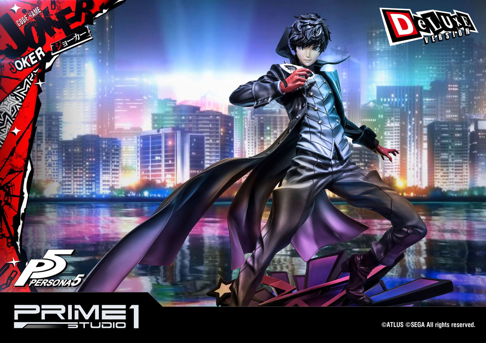 Persona 5 Statue Protagonist Joker Deluxe Version 52 cm
