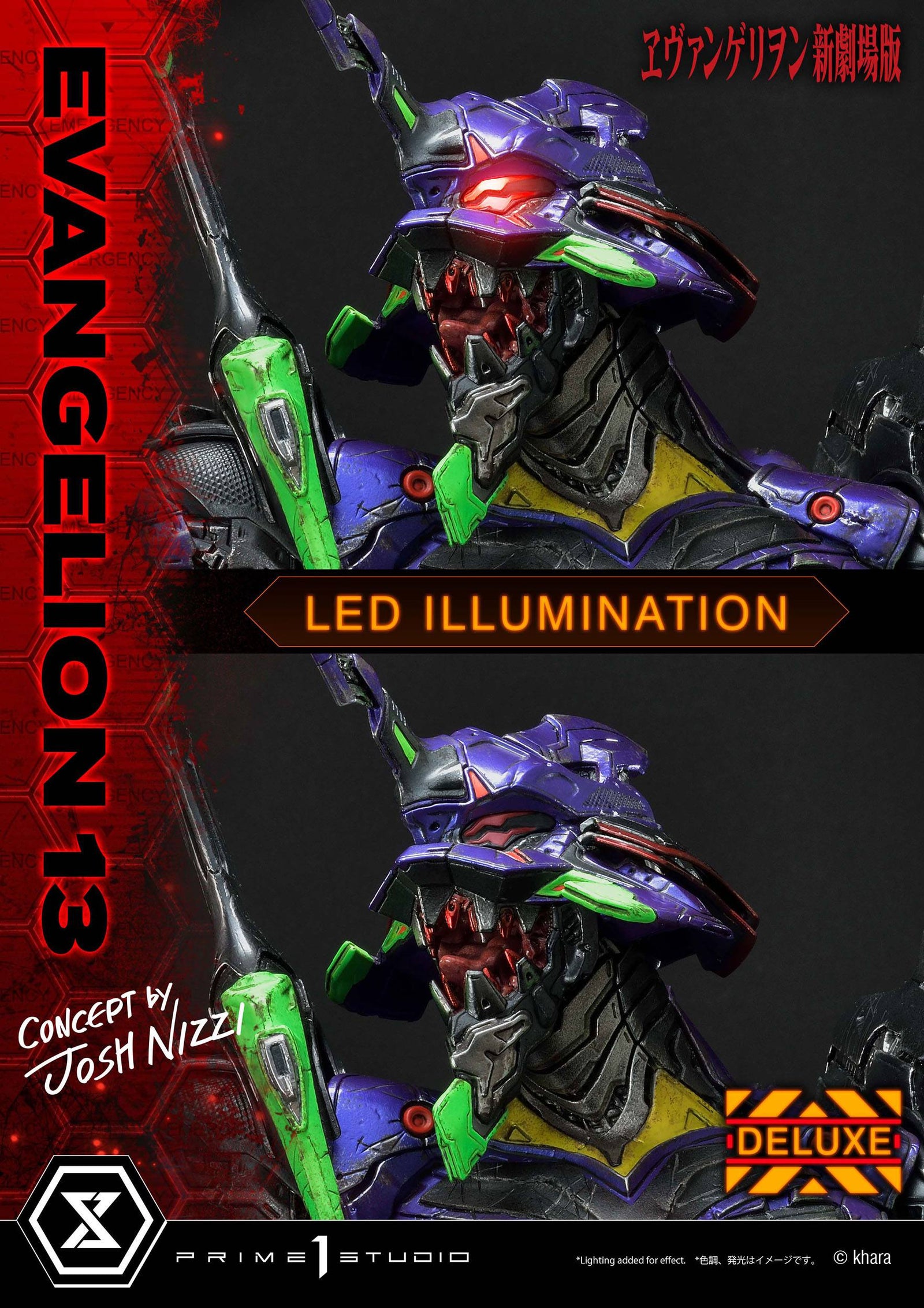 Evangelion: 3.0 You Can (Not) Redo Statue Evangelion 13 Concept by Josh Nizzi Deluxe Version 79 cm