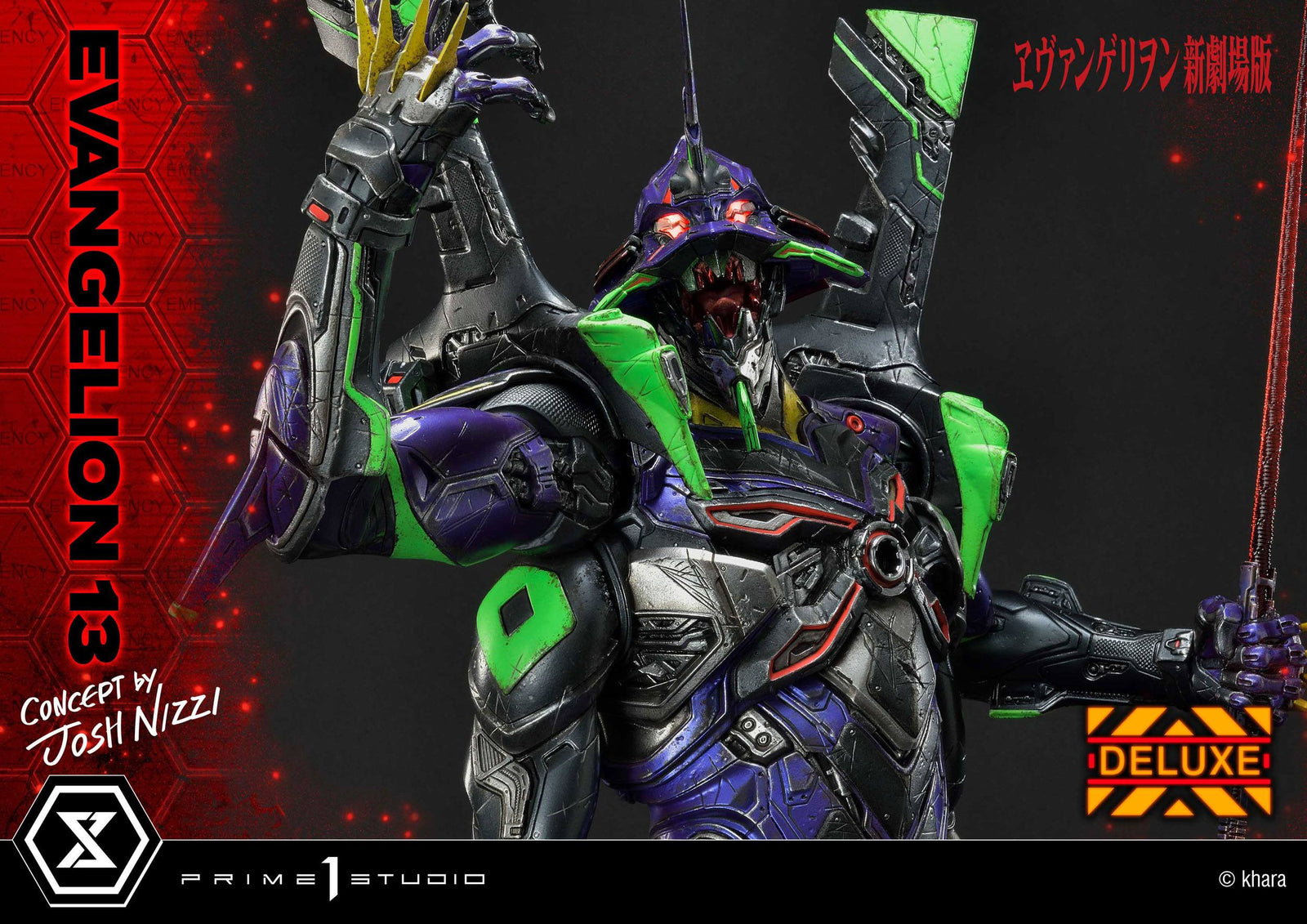 Evangelion: 3.0 You Can (Not) Redo Statue Evangelion 13 Concept by Josh Nizzi Deluxe Version 79 cm