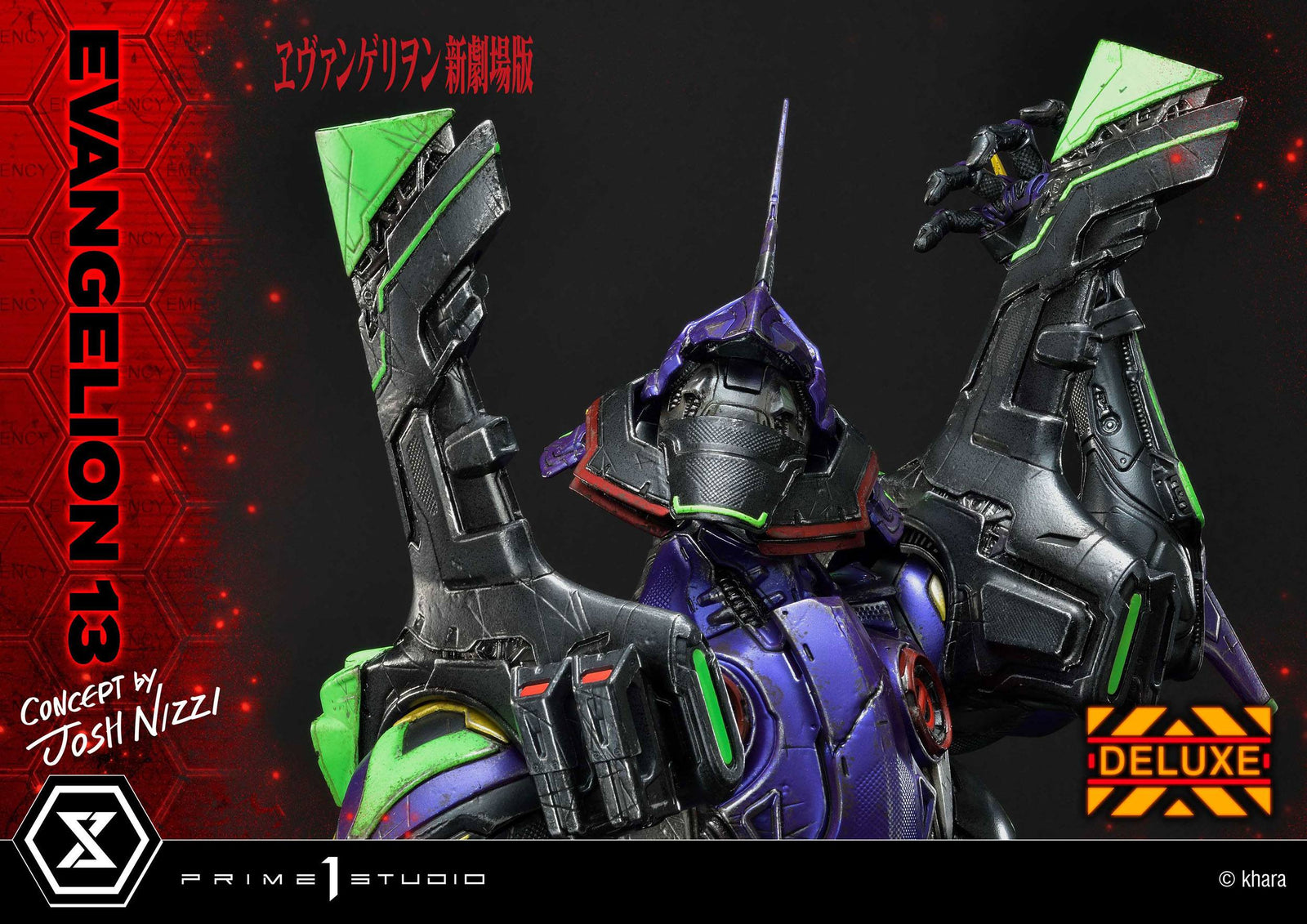 Evangelion: 3.0 You Can (Not) Redo Statue Evangelion 13 Concept by Josh Nizzi Deluxe Version 79 cm