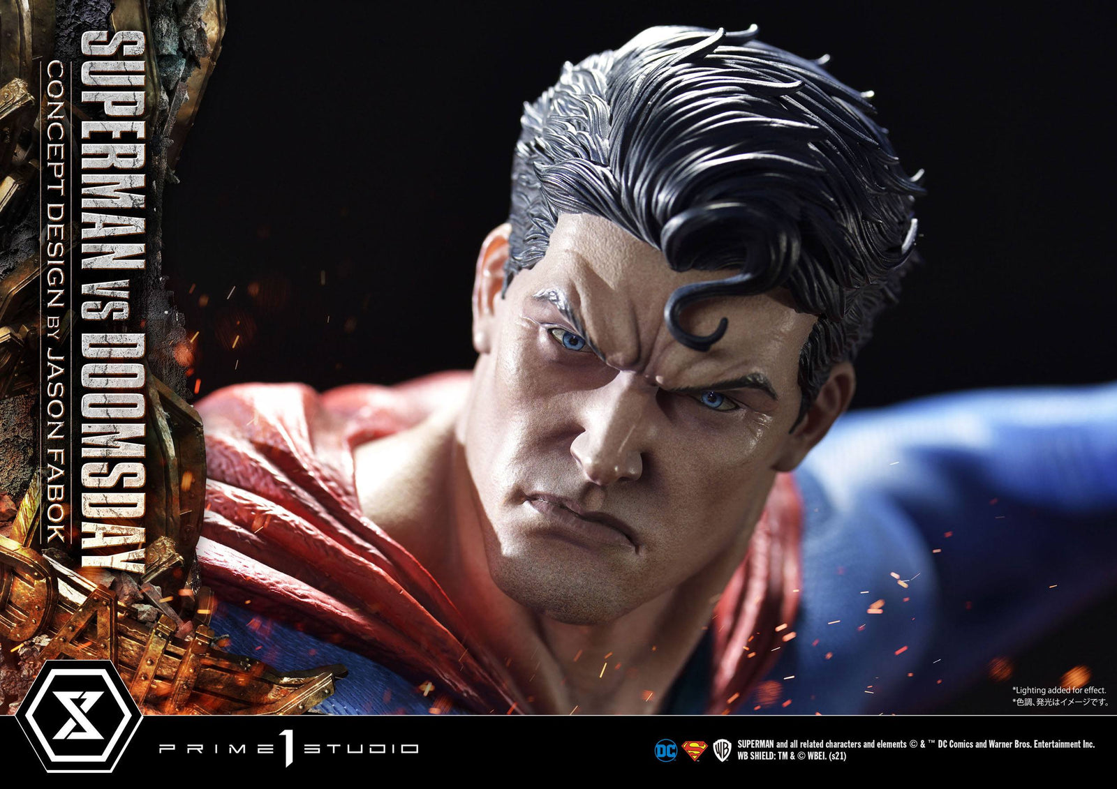 DC Comics Statue 1/3 Superman Vs. Doomsday by Jason Fabok 95 cm