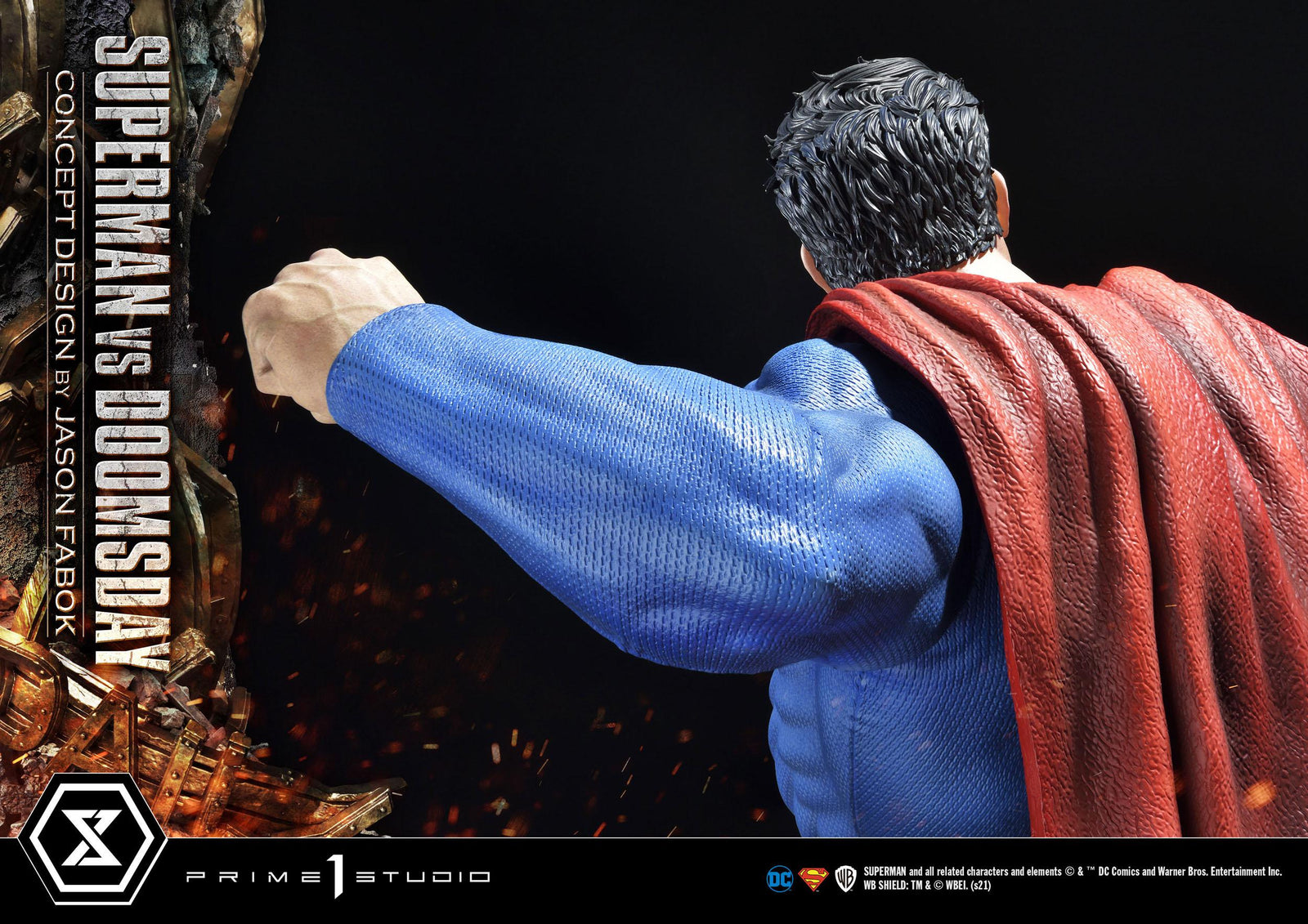 DC Comics Statue 1/3 Superman Vs. Doomsday by Jason Fabok 95 cm