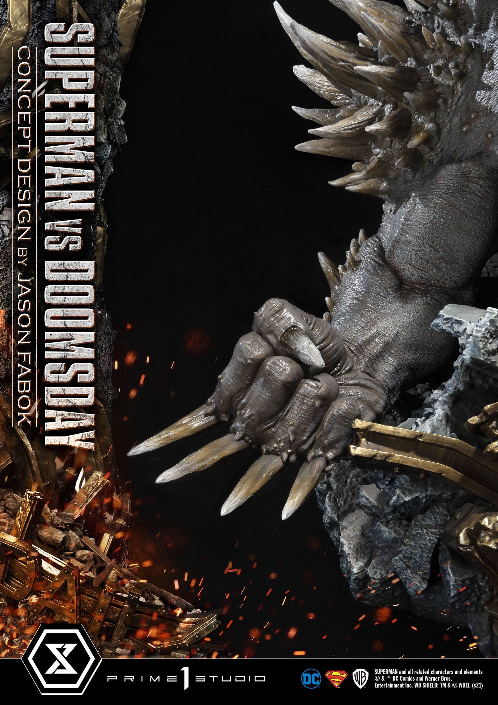 DC Comics Statue 1/3 Superman Vs. Doomsday by Jason Fabok 95 cm