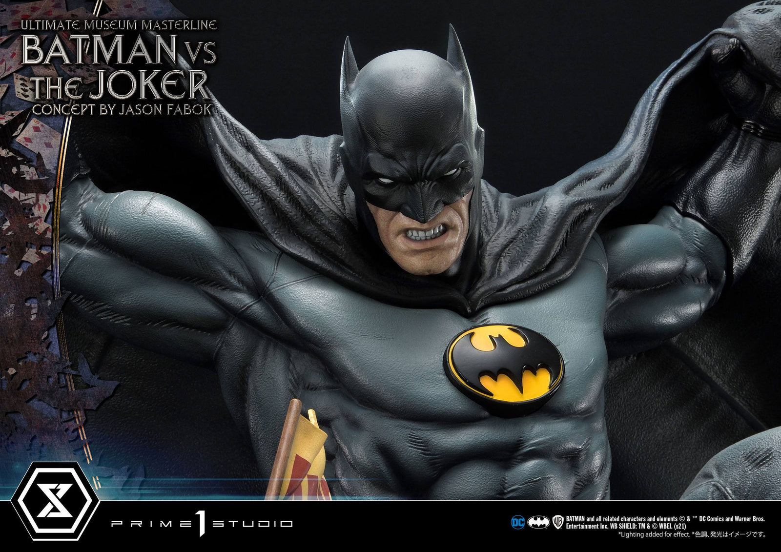 DC Comics Statue 1/3 Batman vs. The Joker by Jason Fabok 85 cm