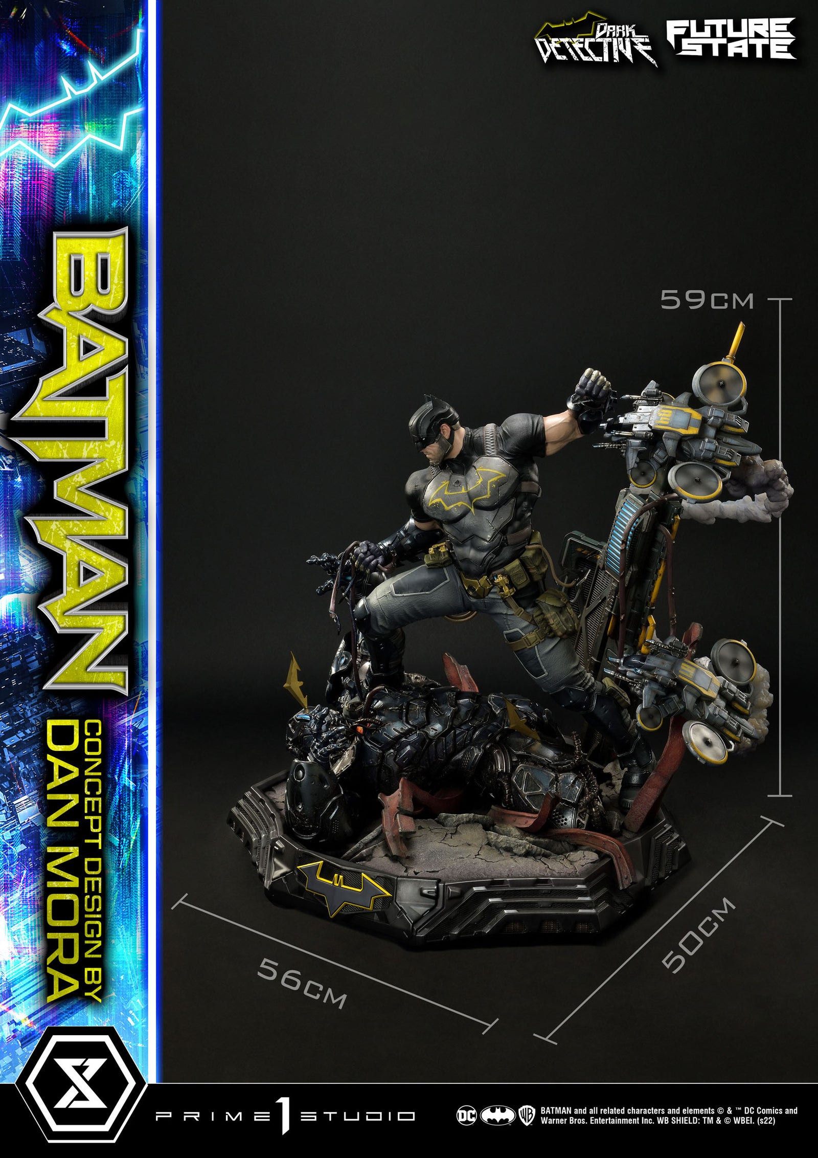 DC Comics Statue 1/4 Batman Dark Detective Concept Design by Dan Mora 59 cm