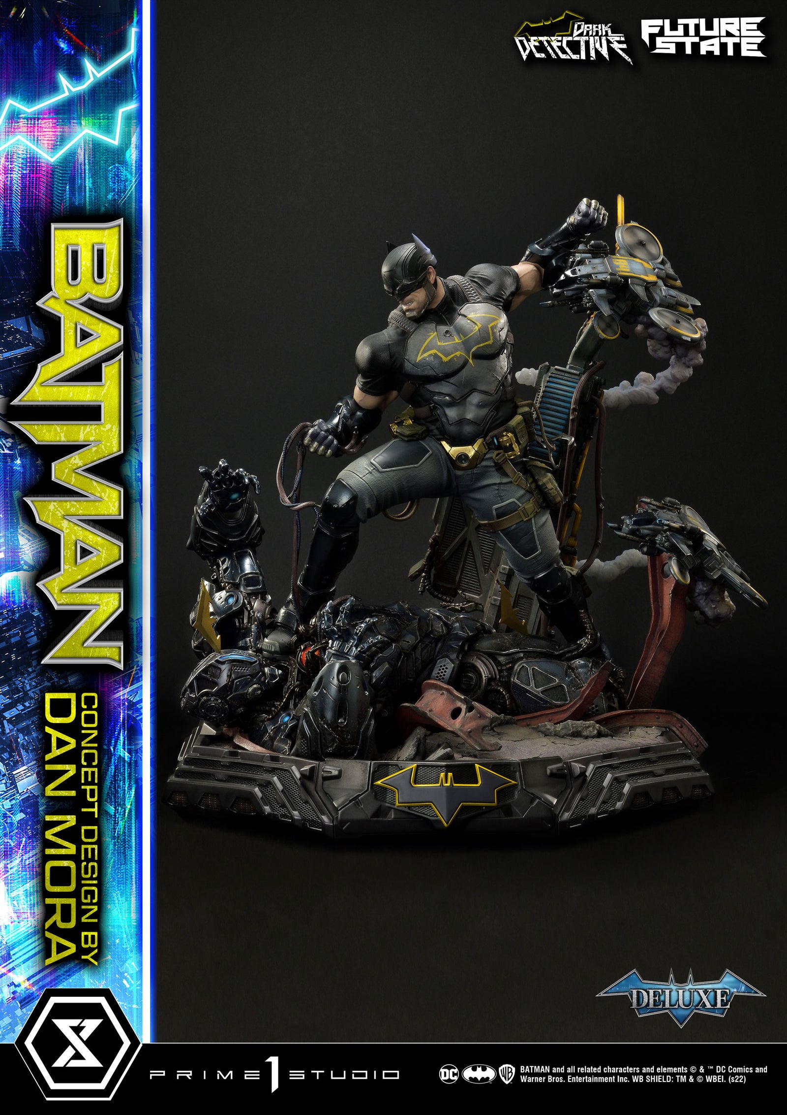 DC Comics Statue 1/4 Batman Dark Detective Concept Design by Dan Mora Deluxe Bonus Version 59 cm